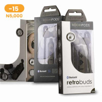 Retrobuds Wireless Earphones (Army-Green)